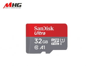 Thẻ nhớ 32G Ultra microSDHC, SQUAR C10, A1, UHS-I