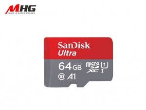 Thẻ nhớ 64G Ultra microSDHC, SQUAR C10, A1, UHS-I