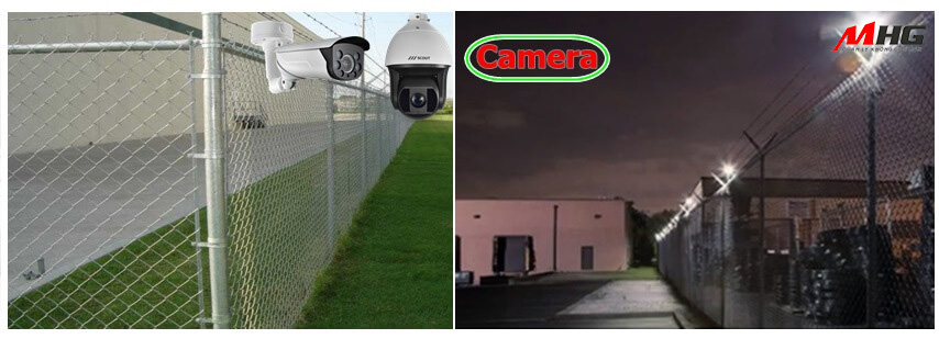 Camera Giám sát vòng ngoài “khu vực hàng rào“ khu công nghiệp