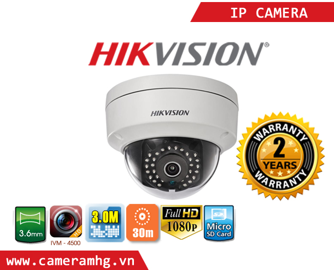  Camera IP Dome HIKVISION DS-2CD2132F-IW