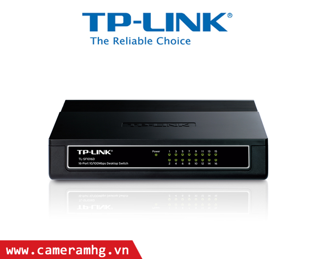 Switch TP-Link TL-SF1016D 16 port (Đen)  